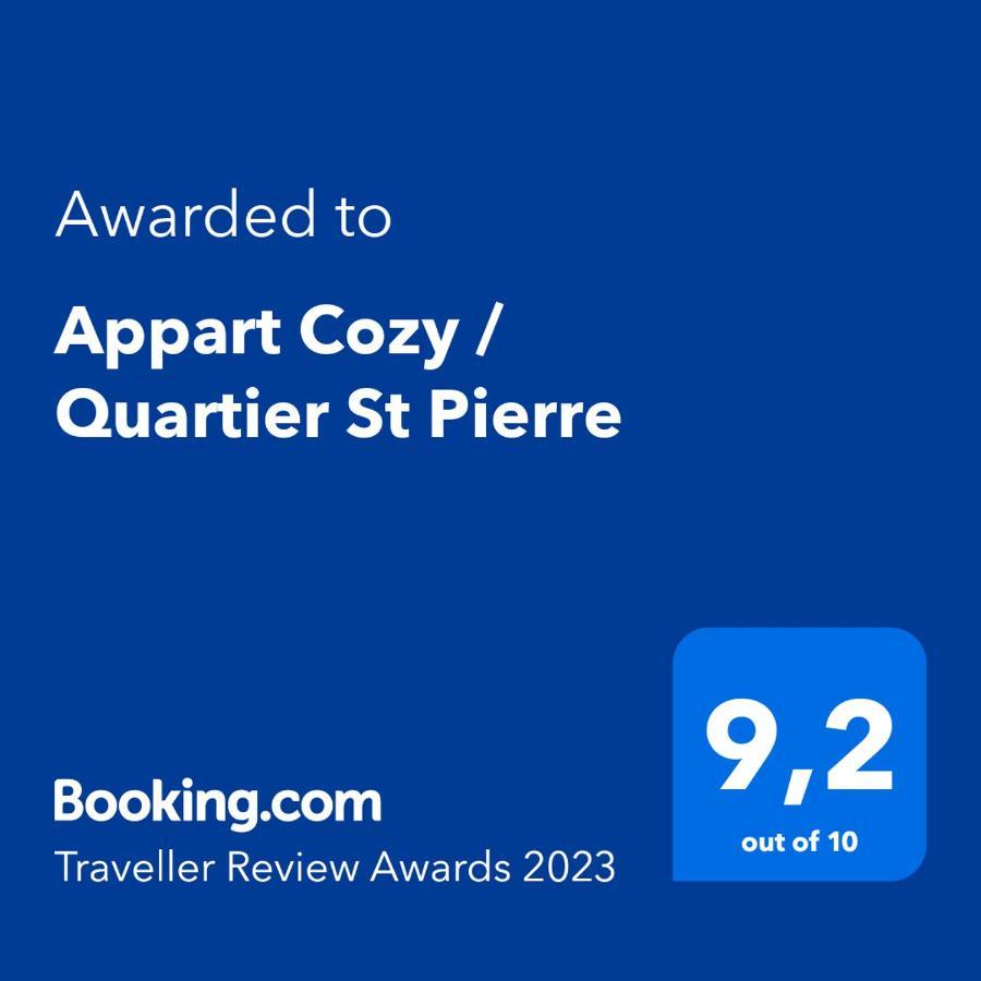 Appart Cozy / Quartier St Pierre Bordeaux Exterior photo